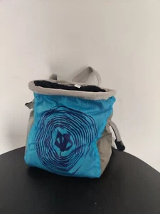 Evolv maglia rotonda rettangolare rara borsa gesso - masso arrampicata PISCINA BLU - Foto 1 di 8