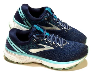 Brooks Ghost 11 Women's Size 9 Blue/Aqua Athletic 1202771B493 Running Shoes Nice - Picture 1 of 8