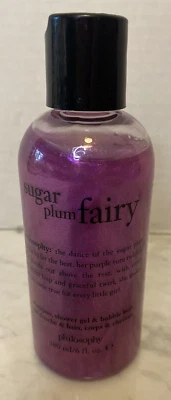 Philosophy Sugar Plum Fairy 3 in 1 Shower Gel 6 fl  oz Brand New Sealed - Image 1 of 3
