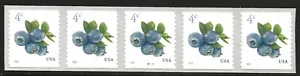 US Scott #5653, Plate #B111111 Coil 2022 Blueberries VF MNH - Picture 1 of 1