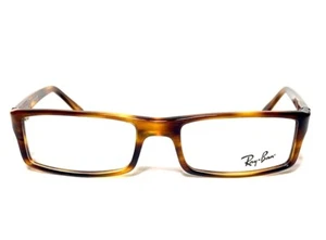 Ray Ban RB 5120 2144 BRAUN HORN AUTHENTISCH RX BRILLE RB5120 51-17-135 NEU - Bild 1 von 6