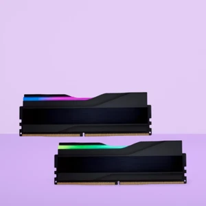RGB Series DDR5 RAM 64GB (2x32GB) 5600MT/s CL28-34-34-89 1.35V UDIMM Matte Black - Picture 1 of 5