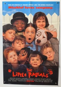 THE LITTLE RASCALS Folded RARE Original 1sh Movie Poster Travis Tedford - Picture 1 of 1