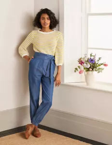 BODEN Elgin Hose Chambray UVP 80€ GRÖßE UK 18R T0789 BRANDNEU - Bild 1 von 6