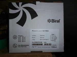 Biral PrimAX 25-4 180 RED Umwälzpumpe Heizungspumpe Hocheffizienzpumpe neu OVP - Bild 1 von 1