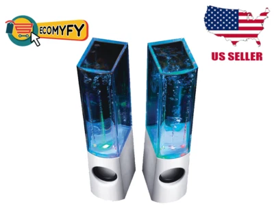 Merkury Innovations White Water Speaker MI-SPW01-199 WHITE USA SELLER