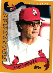 2002 Topps #295 Tony LaRussa - Picture 1 of 2