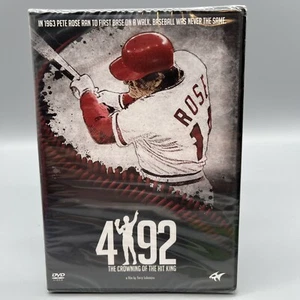 4192: The Crowning of the Hit King (DVD, 2010) Pete Rose Cincinnati Reds - NEW! - Imagen 1 de 8
