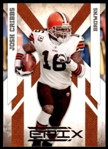 2010 Panini Epix Football Card Josh Cribbs Cleveland Browns #23 - Picture 1 of 2