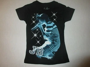 2010 Young Justin Bieber Kids Girls Youth XS Size 4/5 T-Shirt **NEW** - Picture 1 of 3