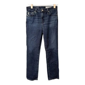 AG Adriano Goldschmied Isabelle High Rise Slim Straight Crop Jeans. Size 25 Reg - Picture 1 of 12