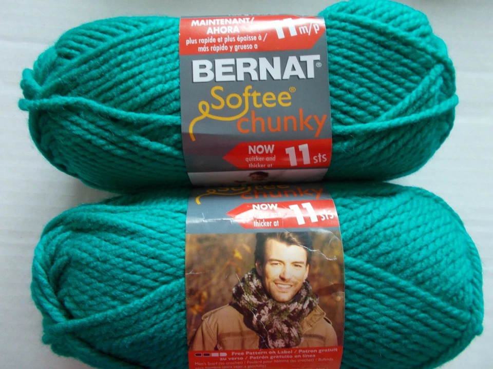 Bernat Softee Chunky Yarn Emerald 060371
