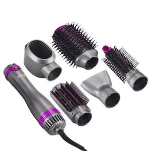 Hair Dryer Brush 5-in-1 Hot Hair Styler Upgraded Negative Ion for Curling - Picture 1 of 11