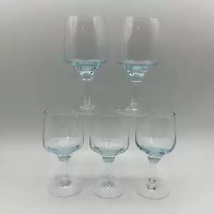Gafas de jerez azul azul Sasaki Harmony, conjunto de 5 - Imagen 1 de 6