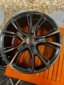 Mag Wheel 20"x8.5”Jeep SRT Spider Reproduction Black c/w Nuts - Picture 1 of 7