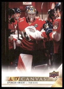 2022-23 UD Extended Series UD Canvas #C303 Spencer Knight - Florida Panthers