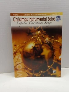 Weihnachtsinstrumentalsoli, beliebte Weihnachtslieder, Viola mit Klavierbegleitung - Bild 1 von 4