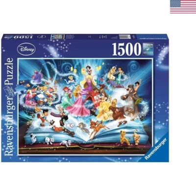Rompecabezas Ravensburger 1500 piezas de cuento de hadas de Disney - calidad premium para adolescentes Foto 1 de 4