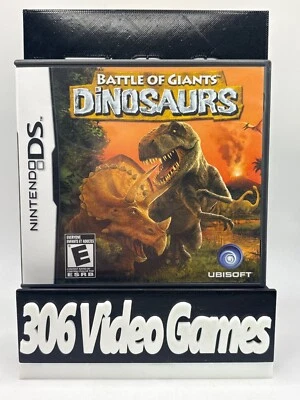 Battle of Giants Dinosaurs Nintendo DS Game CIB Authentic Tested Foto 1 de 4