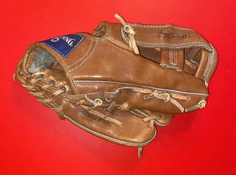 DWIGHT GOODEN NEW YORK METS MLB Spalding Baseball Glove Mit RHT Right Youth Cover