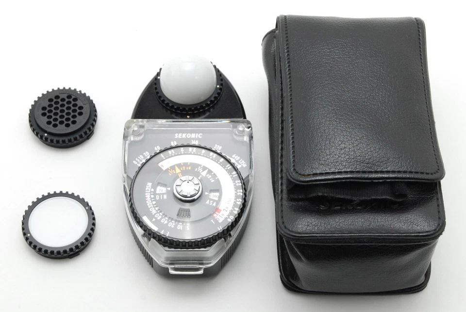 [Casi Como Nuevo] Medidor de Exposición Sekonic L-398 Studio Deluxe con Estuche de JAPÓN #349 Foto 1 de 4