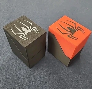 Spiderman Deck Box MTG Magic Commander Deck Box Holds 100 Sleeved Cards - Custom - Picture 1 of 13