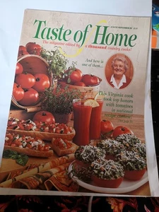 Taste Of Home Magazine August/September 1993 A4 - Picture 1 of 1