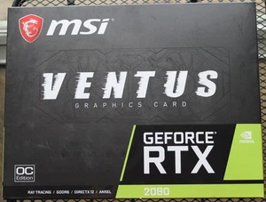 MSI GeForce RTX 2080 VENTUS 8GB Grafikkarte - Bild 1 von 7
