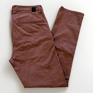 Vuori Hose Herren 32 x 30 Orange Chino Collins Baumwolle Stretch Twill V433 - Bild 1 von 10