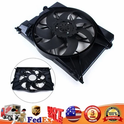 Conjunto de ventilador de refrigeración del radiador para Mercedes Benz S550 base sedán 2007 2008-2013 Foto 1 de 4