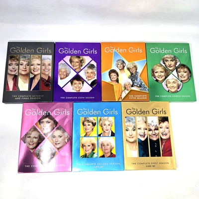 Golden Girls Complete Series Seasons 1-7 DVD Set Slipcase Collection - Image 1 of 4