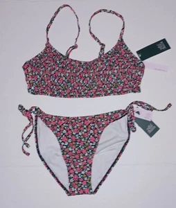 Wild Fable Pink Floral BIKINI Swimsuit M MEDIUM - Picture 1 of 2