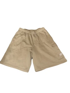 Nike Cargo Cotton Sweat Sportshorts Khaki Größe M - Bild 1 von 5