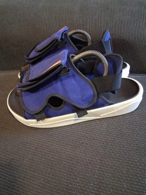 Sandalias Nike Air Jordan Flight CZ0791_400 LS Slide para hombre talla 12 azul real negras Foto 1 de 4