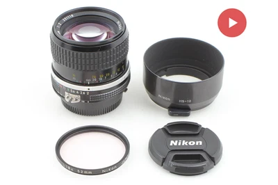 Leer【 Aplicación CASI COMO NUEVA+】 Lente Nikon Ai Nikkor 85mm f/2 Portrait MF... - Imagen 1 de 4