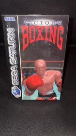 Victory Boxing (Sega Saturn, 1995) Complete with manual