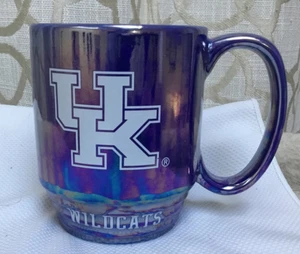 Beautiful Blue Iridescent University of Kentucky Mug - Picture 1 of 3
