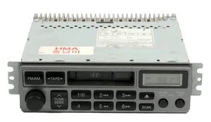 2000-01 Hyundai Accent AM FM Cassette Player Radio OEM 96140-25306 - Picture 1 of 6