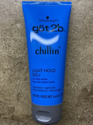Gel Schwarzkopf Got2b Chillin' Light Hold 6 OZ Foto 1 de 4