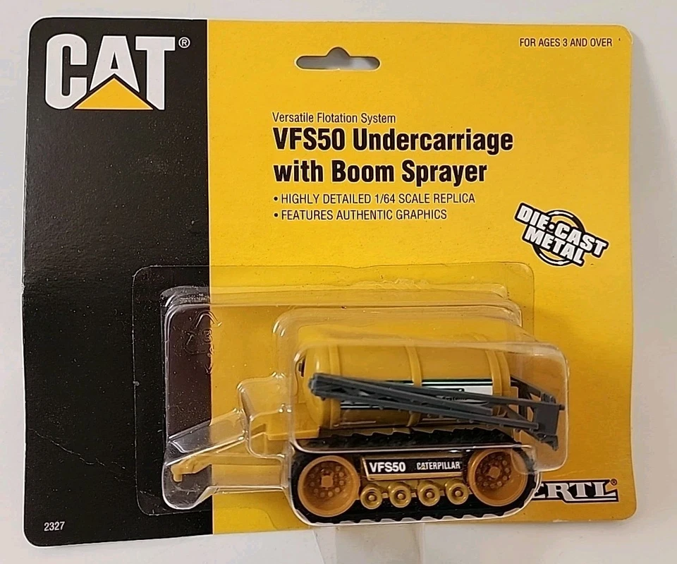 Ertl Cat Vfs50 Undercarriage With Boom Sprayer 2327 1/64 Scale 1996