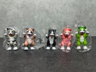 VAG Konatsu Negora Konatsuya Sofubi Vinyl Figure 5 types complete set - Image 1 of 4