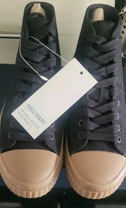 Fred Perry Margaret Howell Hughes Mid Canvas Schuhe Größe UK 4 Neu mit Etikett - Bild 1 von 6