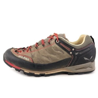 Salewa MTN Trainer Low Hiking Shoes Mens Size 9.5 EUR 42.5 Bungee Cord/Firebrick - Image 1 of 4