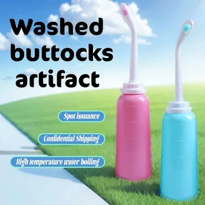 500ml Tragbare Bidet Hand Reise Persönliche Toilette Spray Wasser Waschmaschine Flasche - Bild 1 von 8