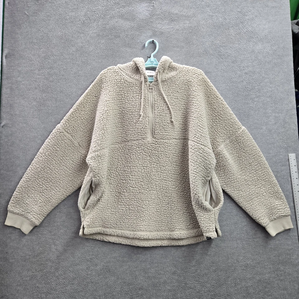 Victoria's Secret ROSA Mujer Sudadera L Marrón Polar Costero Foto 1 de 4