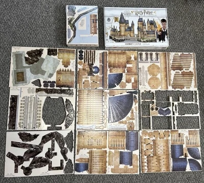 Rompecabezas 3D paisaje urbano 4D Harry Potter: Castillo de Hogwarts  Foto 1 de 4