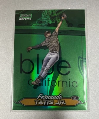2024 Topps Stadium Club - Fernando Tatís Jr. #212 Chrome Green Refractor - Image 1 of 2