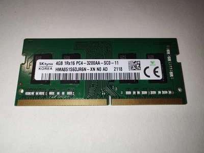 RAM MEMORIA Hynix HMA851S6DJR6N-XN RAM DDR4 3200MHz SODIMM PC4-2 Notebook - Immagine 1 di 2