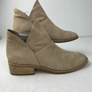 Eileen Fisher Damen 11 Leaf Bootie Beige Wildleder Stiefeletten ALLE ANSEHEN - Bild 1 von 6