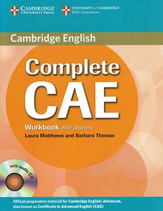 Cambridge COMPLETE CAE ADVANCED Workbook with Answers & Audio CD 0521698499 @NEW - Imagen 1 de 1